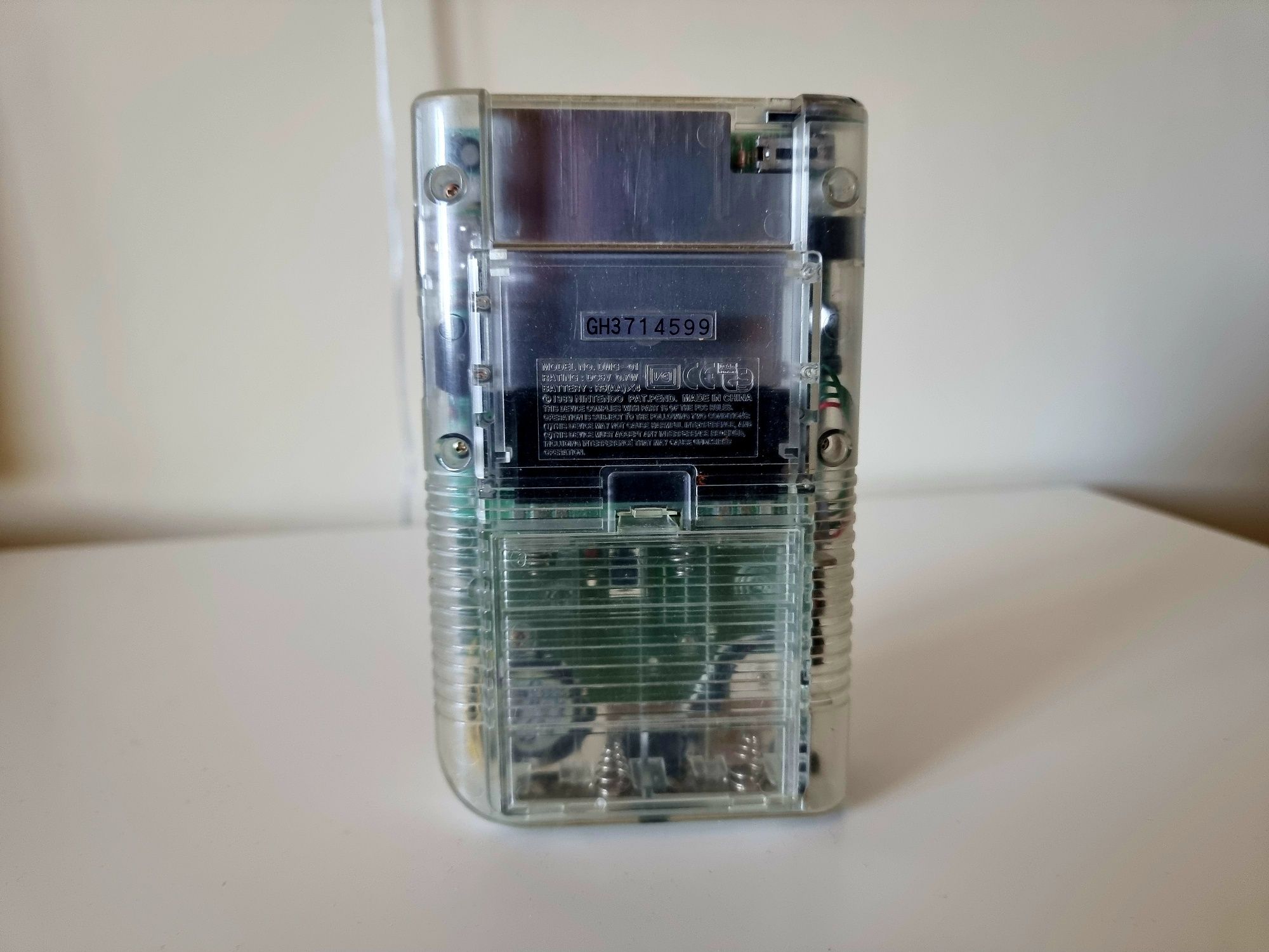 Konsola Gameboy Classic Transparent przeźroczysty
