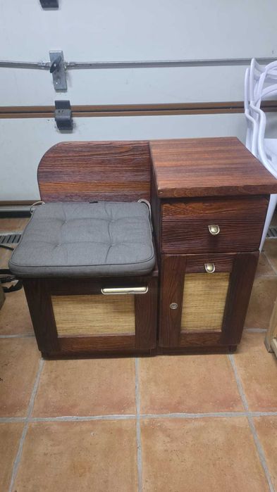 Szafka z siedziskiem, mała komoda, nie ikea.