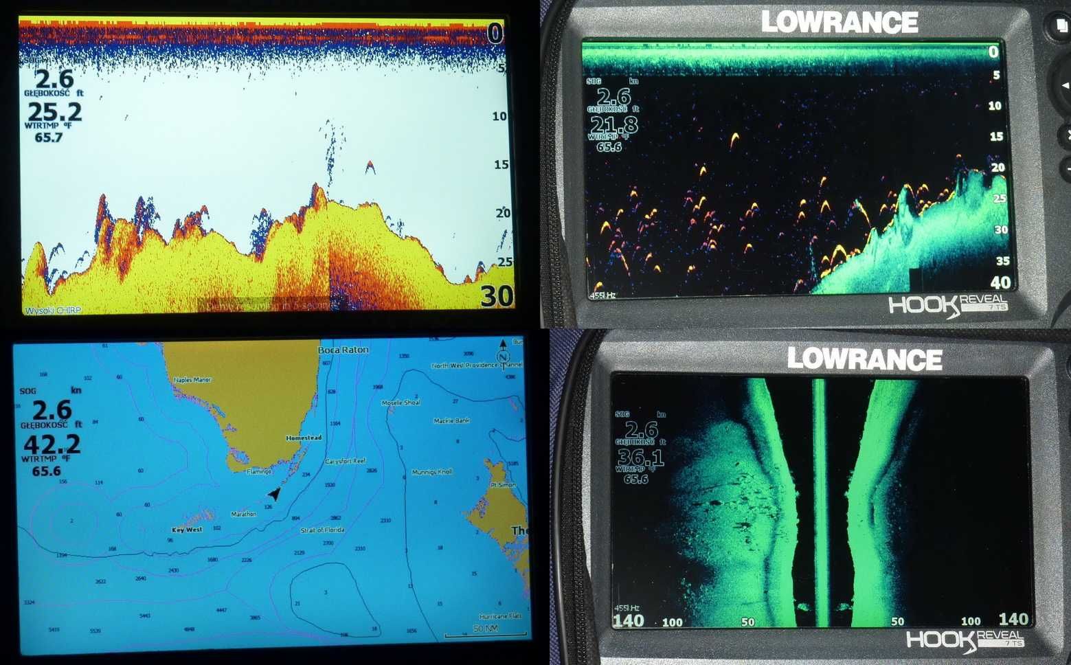Echosonda Lowrance Hook Reveal 7 Tripleshot GPS zestaw