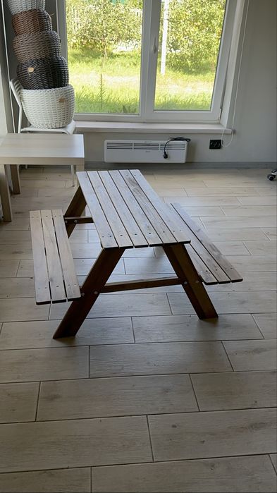 Столик дитячий з IKEA вуличний