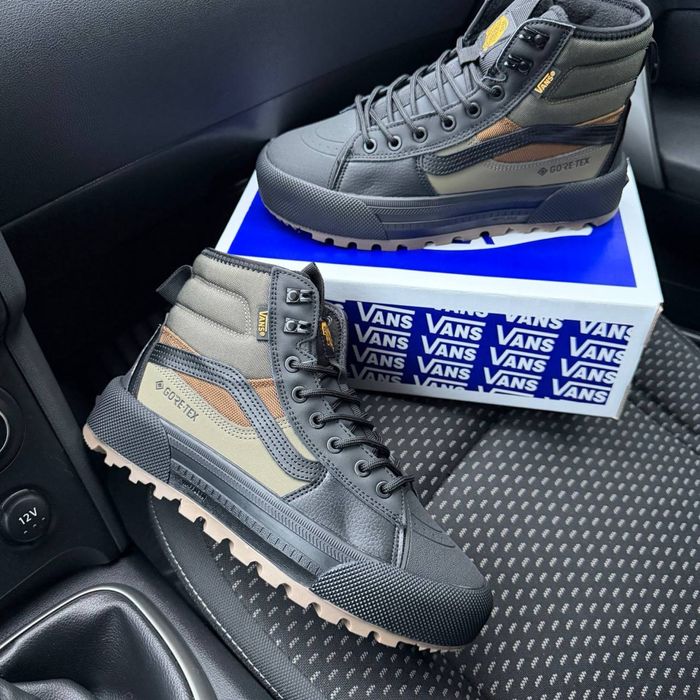 Зимові черевики Vans Old Skool MTE 1 Gore Tex HI Black Khaki