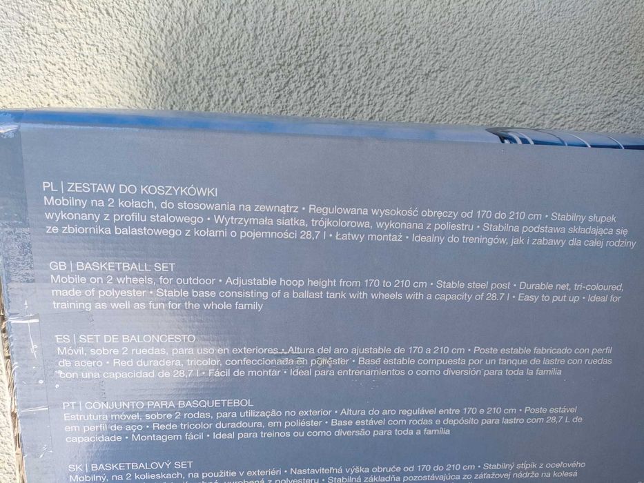 Kosz do koszykówki do 210 cm zestaw Seven for 7 - NOWY - Warszawa