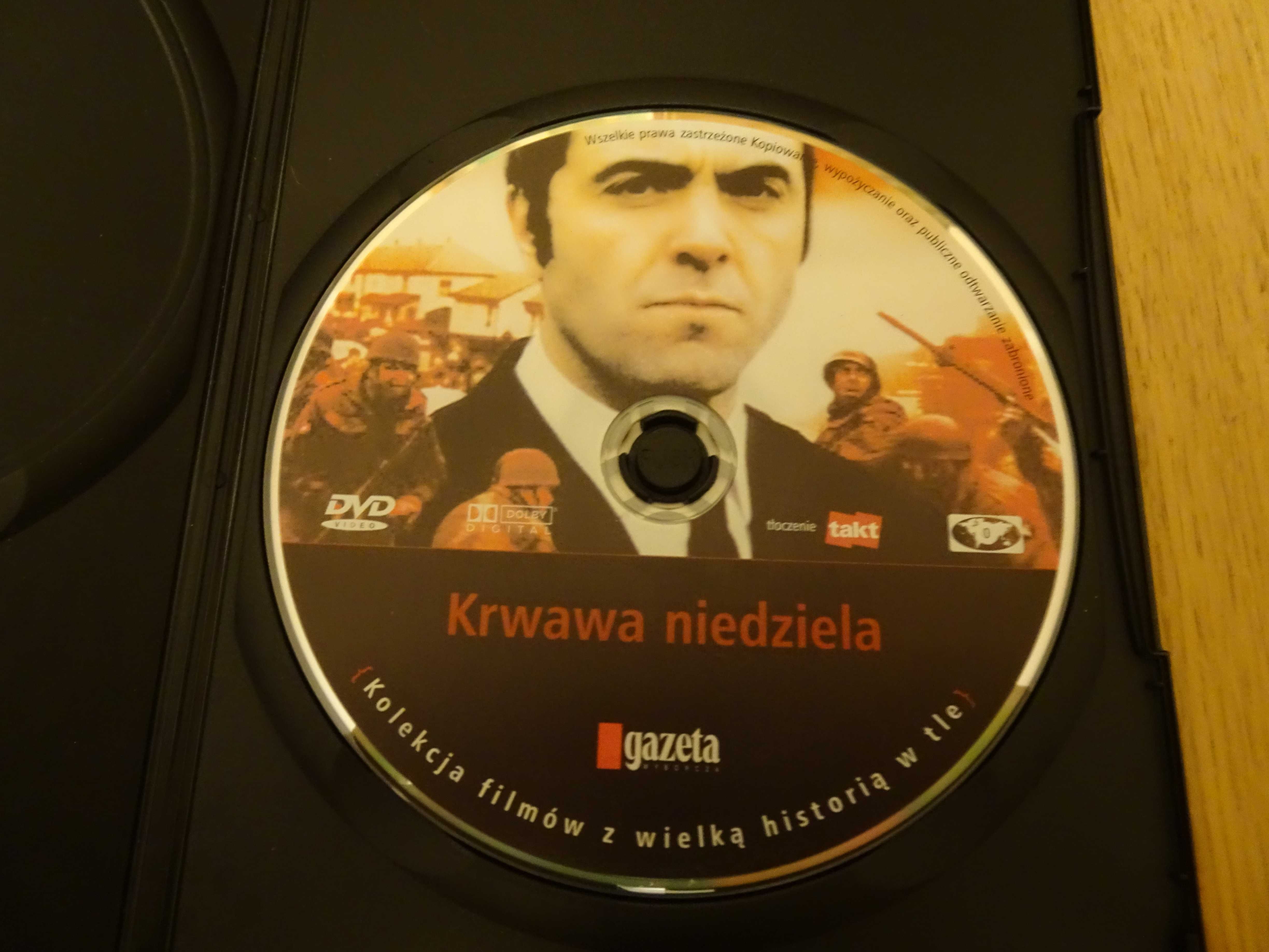 "Krwawa niedziela" film dvd, płyta dvd