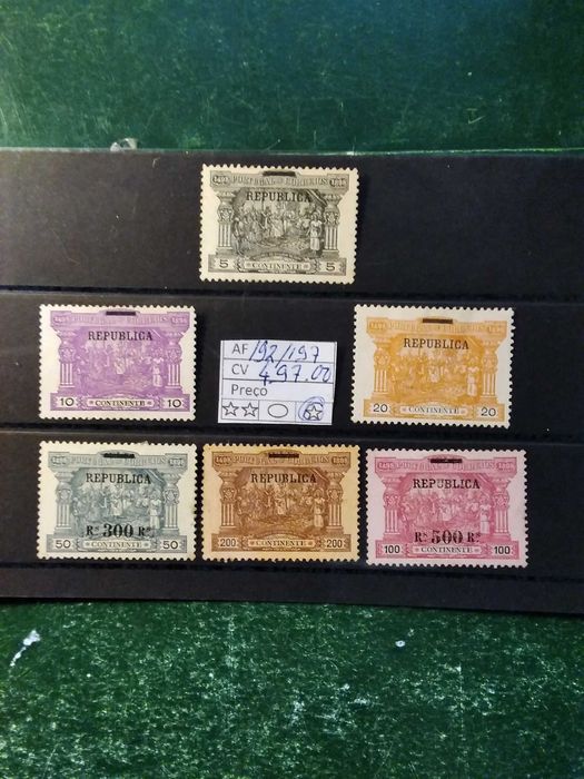 1911 Sobre Selos De Porteado Do Continente MLH *