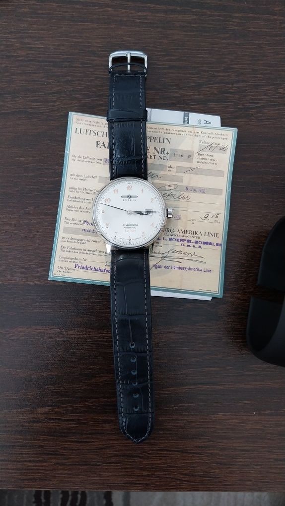 Zegarek męski Zeppelin LZ129 Hindenburg Automatic (7066-5)