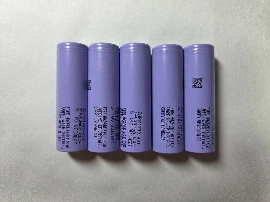 Новий акумулятор Samsung INR21700-40T  4000MA 35A