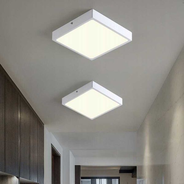 Panel natynkowy LED plafon sufit kwadrat biały 24W 3 barwy światła