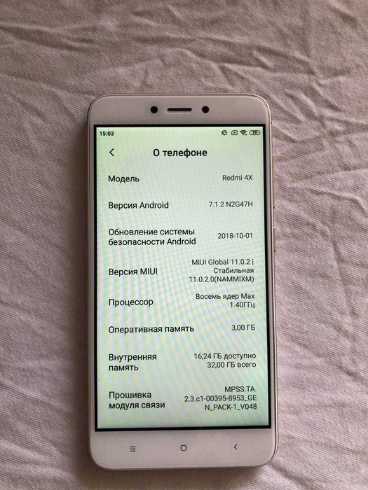 Xiaomi Redmi 4X 32гб гарний стан