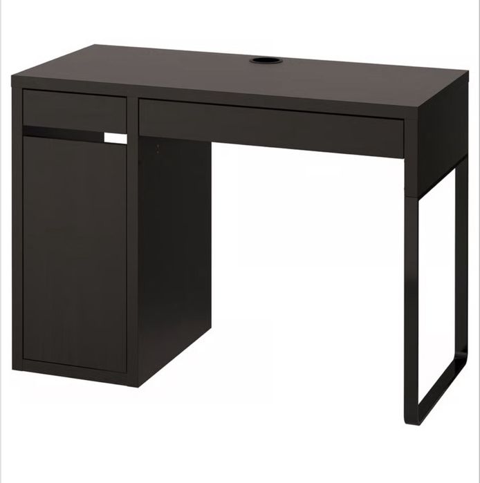 Secretária IKEA MICKE, preto 105x50 cm