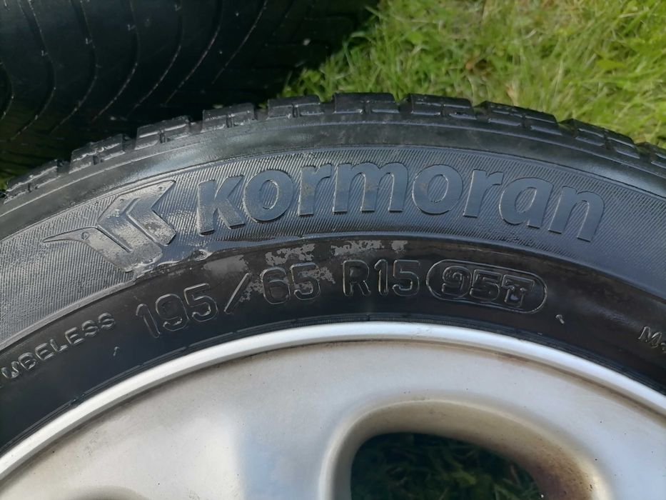 opony zimowe + alufelgi cena za komplet 15 cali