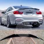 BMW  F82 F32 F36 Spoiler Aileron Mala M4 Preto brilhante Mperformance