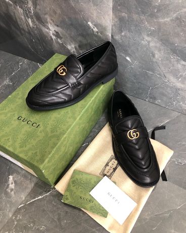 Туфли гуччи gucci лоферы кожаные черные класичиские лофери кроссовки