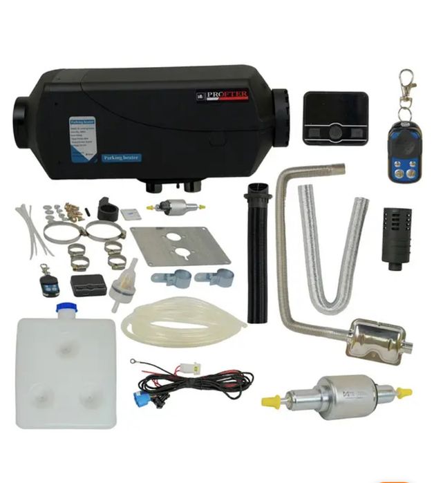 Автономний дизельний обігрівач для авто , вебасто , сухий фен , webast