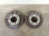 TARACZE HAMULCOWE PRZÓD FORD RANGER IV 12-22 3,2 TDCI 302 mm