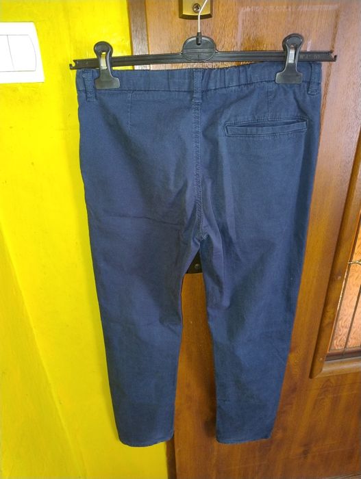 152 granatowe spodnie wizytowe original marines 98% bawełna