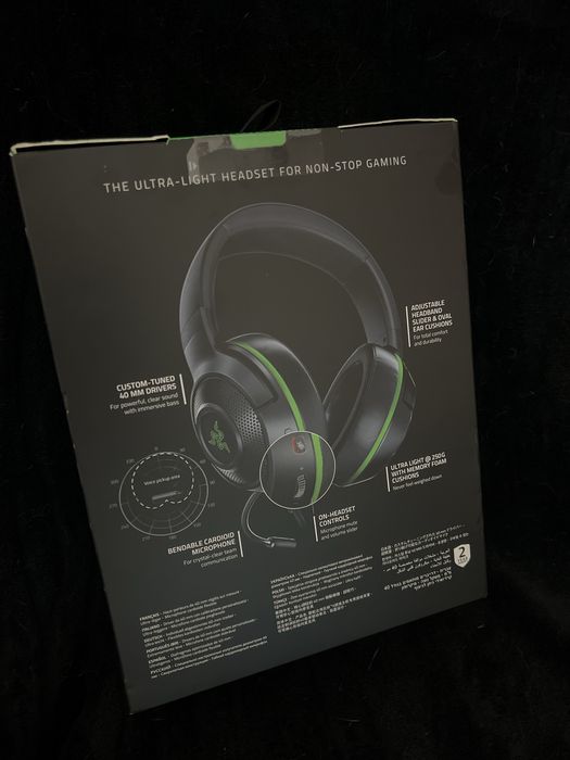Headset Razer Kraken X for console