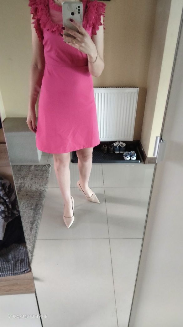 Elegancka sukienka chrzest komunia wesele