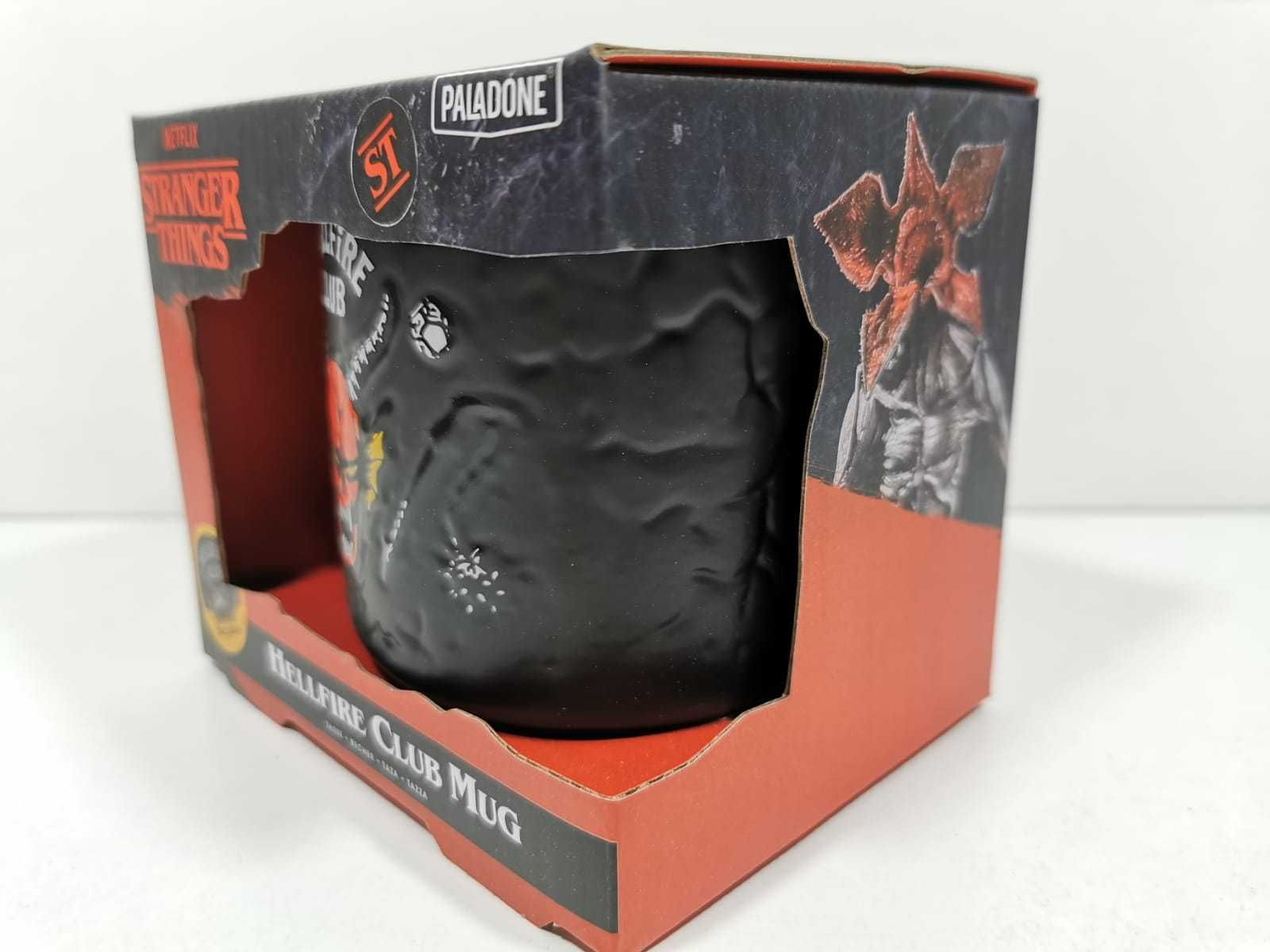 Kubek Tłoczony STRANGER THINGS HELLFIRE Club DEMON 400ml Nowy Poznań