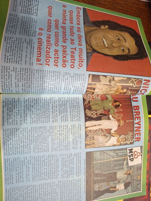 Revistas gente com Parque Mayer teatro revista