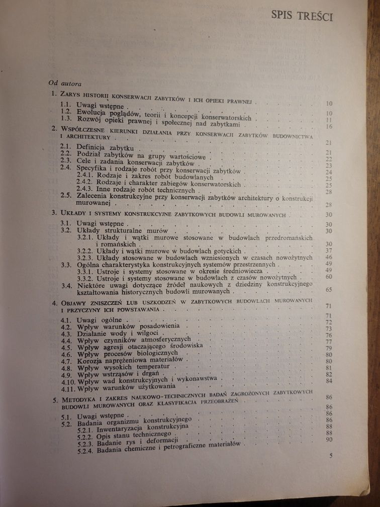 W.Borusiewicz Konserwacja zabytków budownictwa murowanego 1971 Arkady