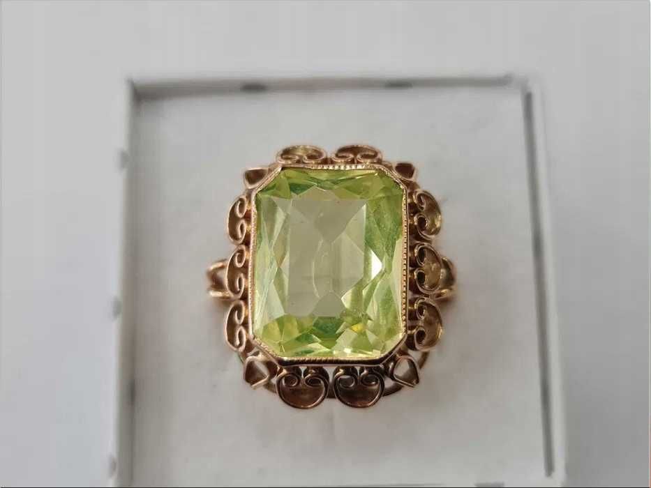 Polska 1986-96! Złoty pierścionek damski/ 583/ 8.62g/ R20