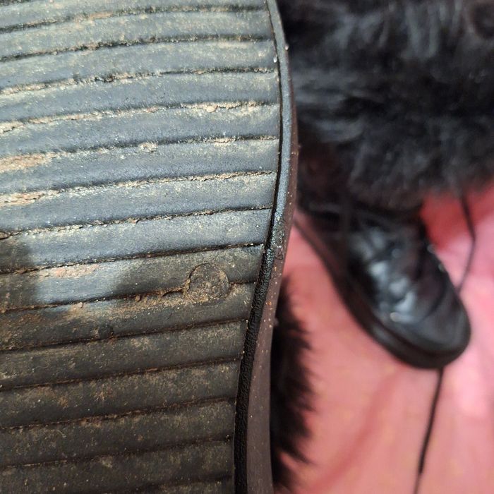 Czarne damskie śniegowce 38