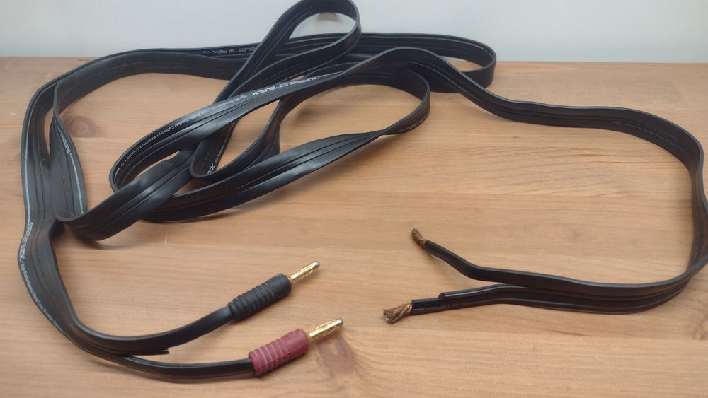 Przewód kabel audio , głośniki