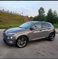 Hyundai Kona okazja; 64 kWh; 204 KM; skórzana tapicerka; tempomat; keyless