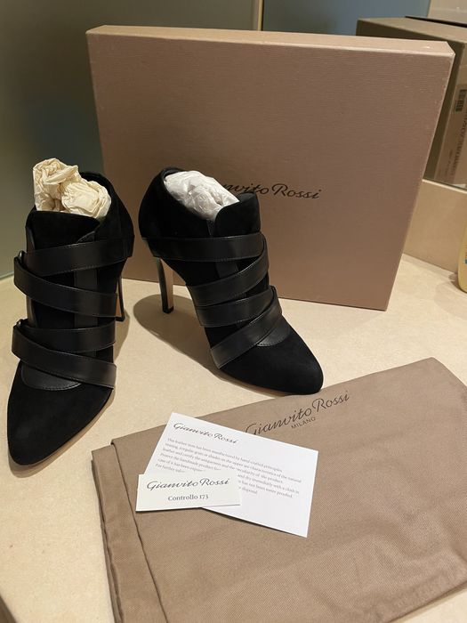 Botins pretos Gianvito Rossi