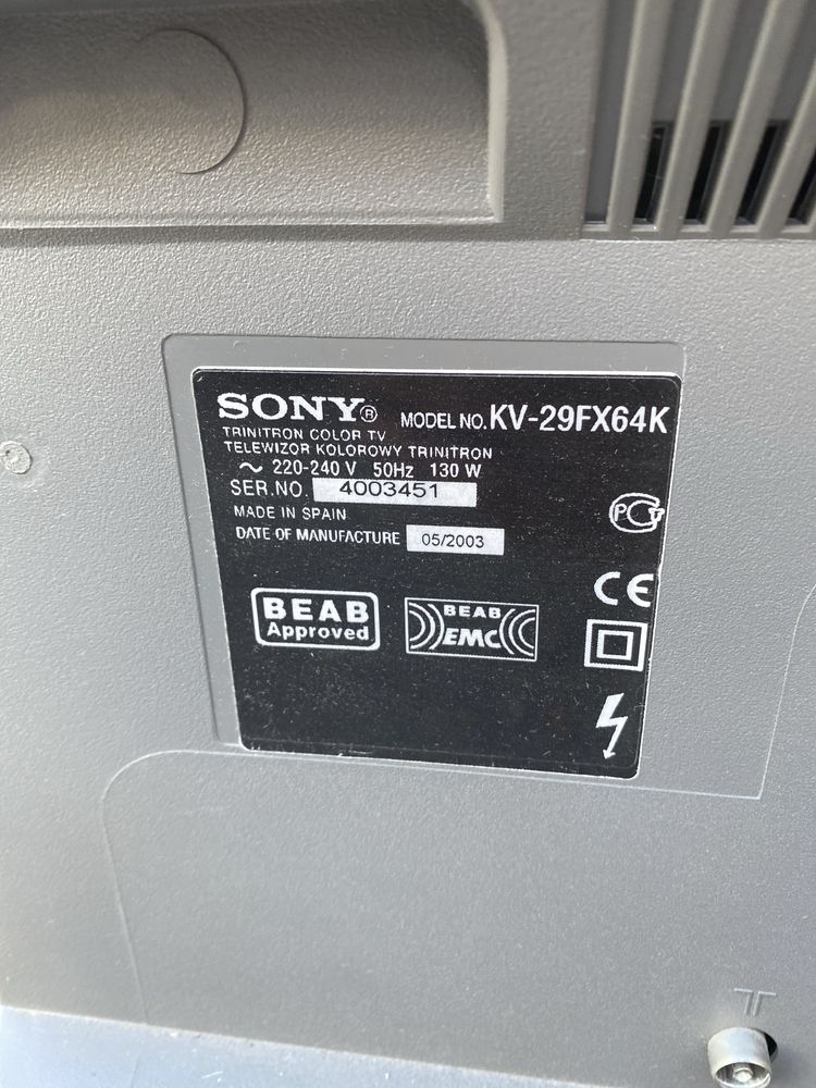 Телевизор Sony KV-29FX64K