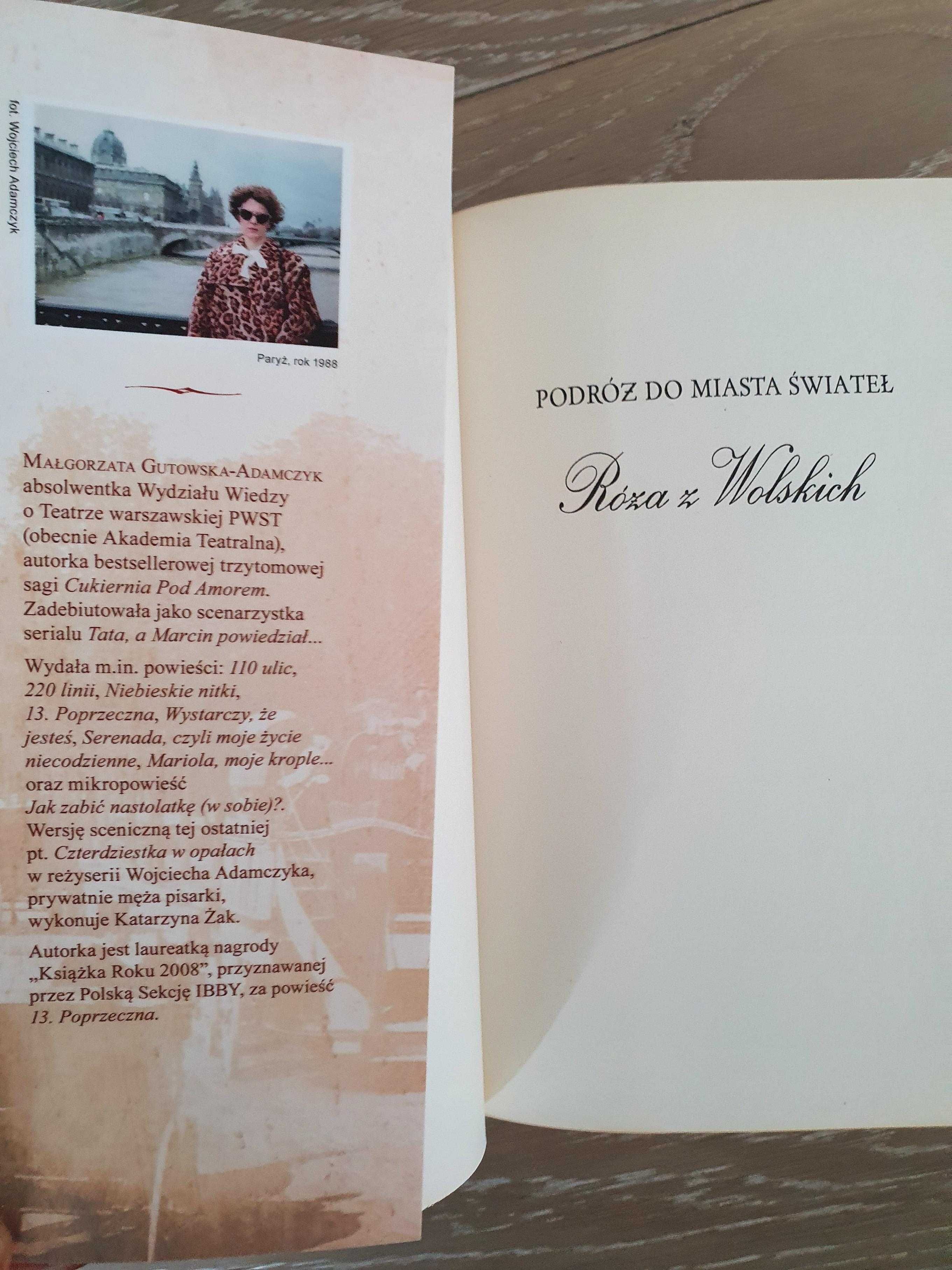 Podróż do miasta świateł; Małgorzata Gutowska - Adamczyk
