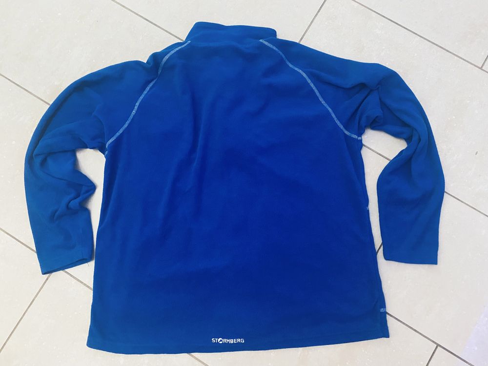 Stormberg polar zip fleece extra niebieska bluza polar męska r.XXL
