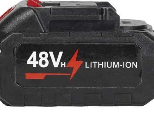 Аккумуляторная цепная мини-пила 6 дюймов 48V в чемодане 2 АКБ. 2 цепи