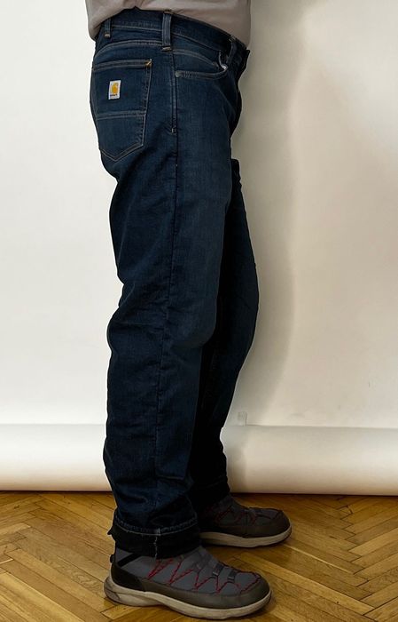 Джинси з фліс-підкладкою 5 кишень Carhartt 104939