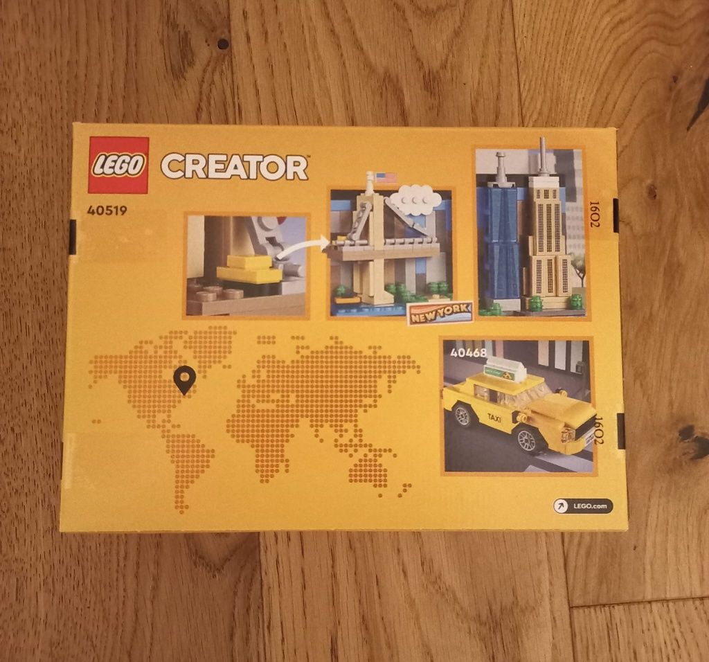 Lego Creator 40519 pocztówka z Nowego Jorku