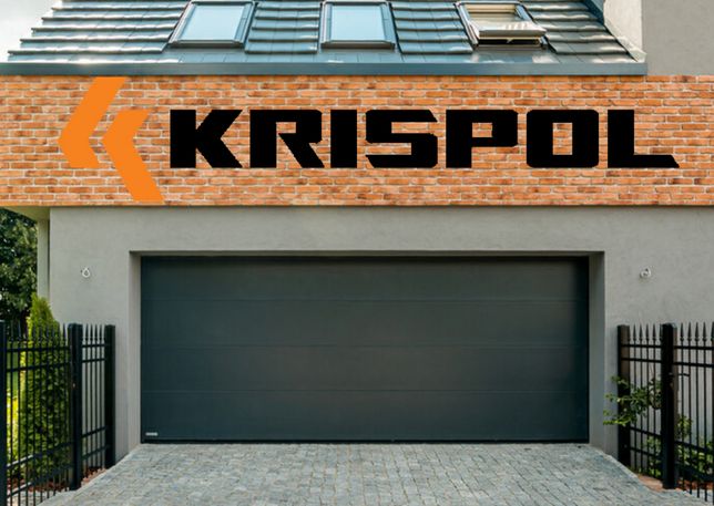 Brama garażowa segmentowa przemysłowa Krispol MONTAŻ CAŁA POLSKA