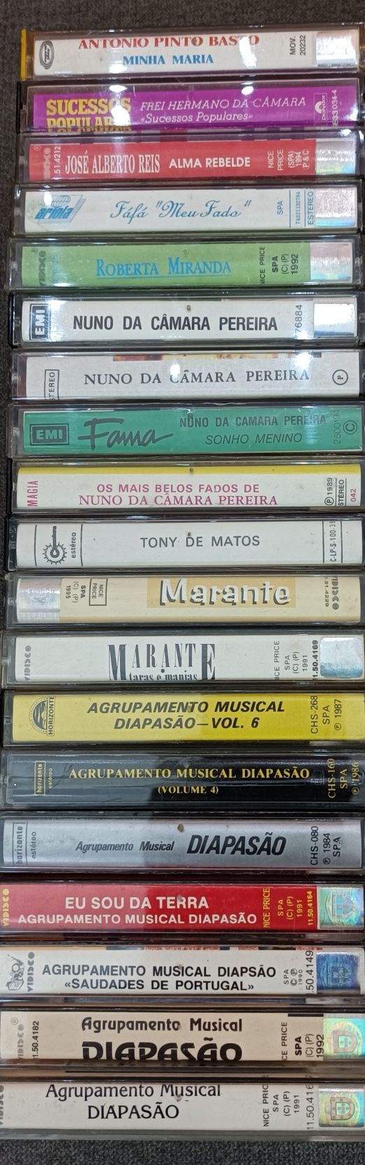 K7 Cassetes  Originais Portuguesas Vários Artistas