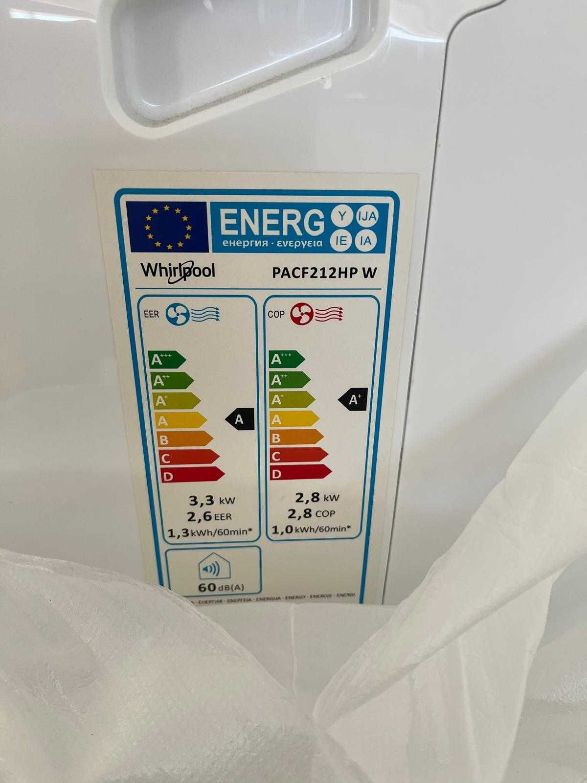 Ar Condicionado Whirpool PACF 212HP 12000BTU