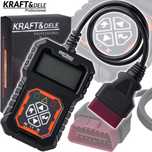 KRAFT&DELE Profesjonalny Skaner Miernik Tester Diagnostyczny ObdII Lcd