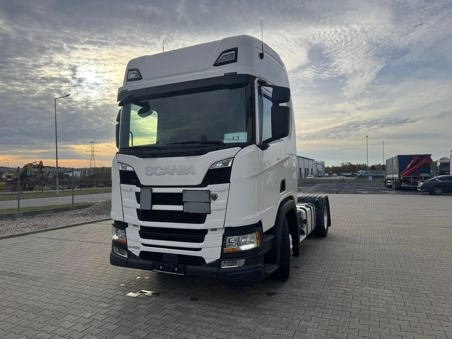 Scania R450/ ADR EXII/ KLIMA POSTOJOWA/ 4 PODUSZKI TYŁ/ ALU FELGI  R450/ LEKKA/ 2020r/ Klima Postojowa