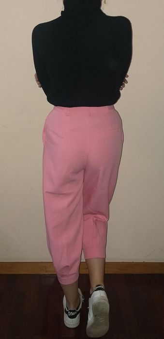 Calças Rosa da Zara