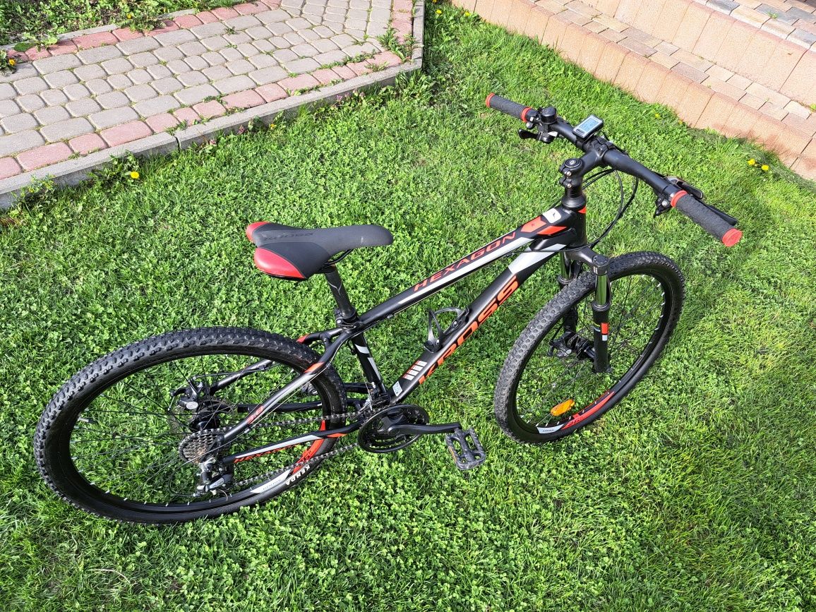 Sprzedam rower górski mtb Kross Hexagon 3 koła 26 rama xs stan b.db.