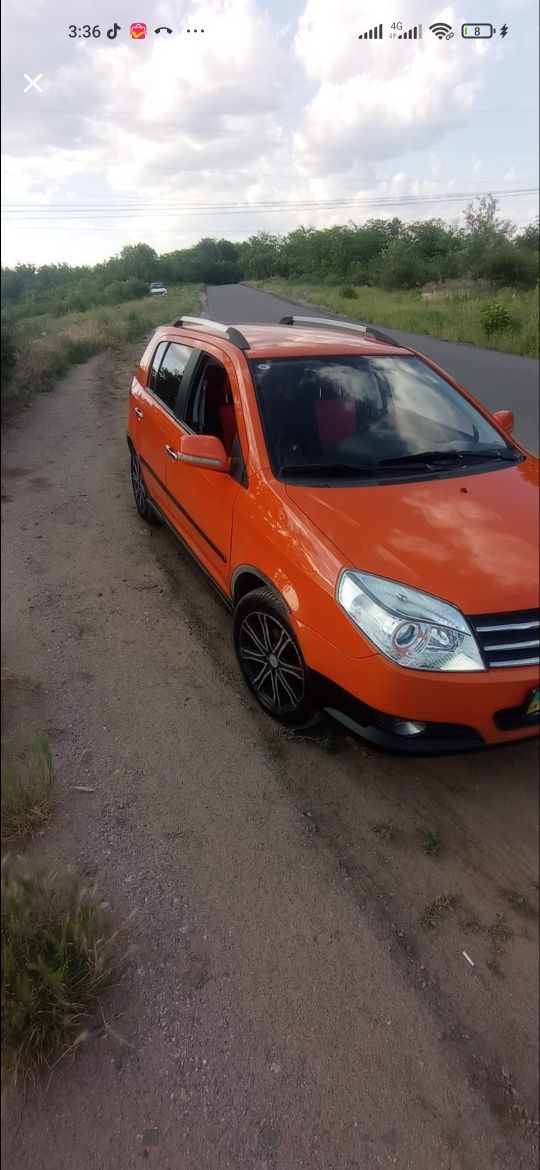 Geely mk Kross 2013г.113т.пробег,газ.бензин