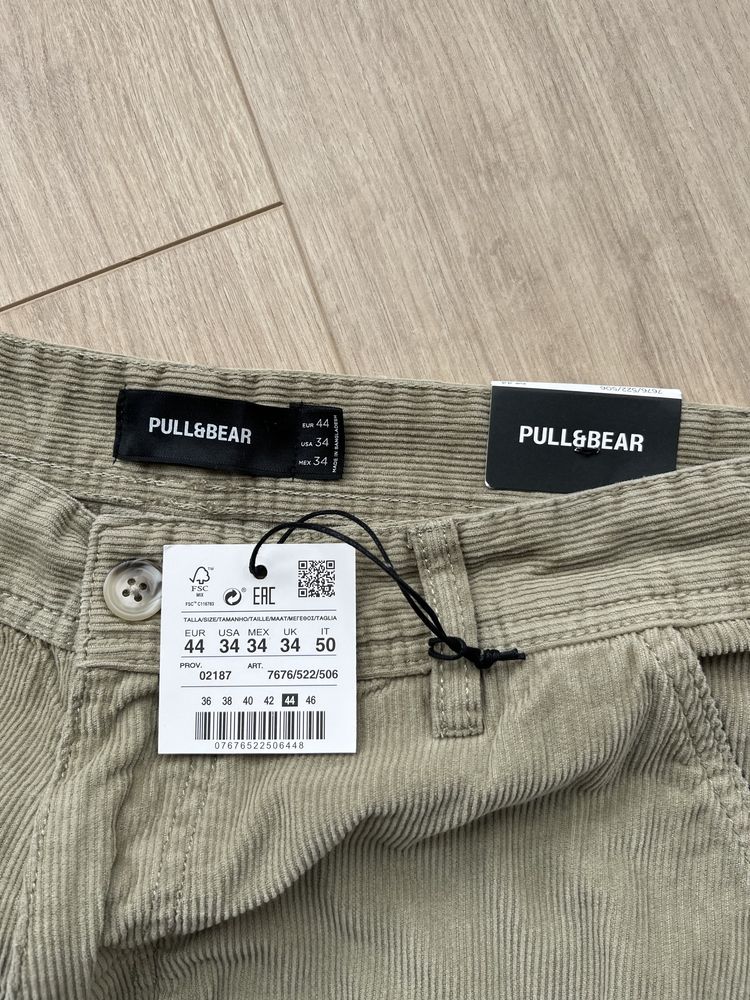 Широкі Штани Pull&Bear (L) Wide Leg Pants Оригінал Широкие Штаны брюки