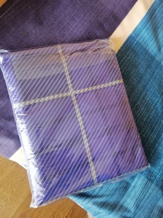 Постіль спальна білизна фіолетова двоспальний