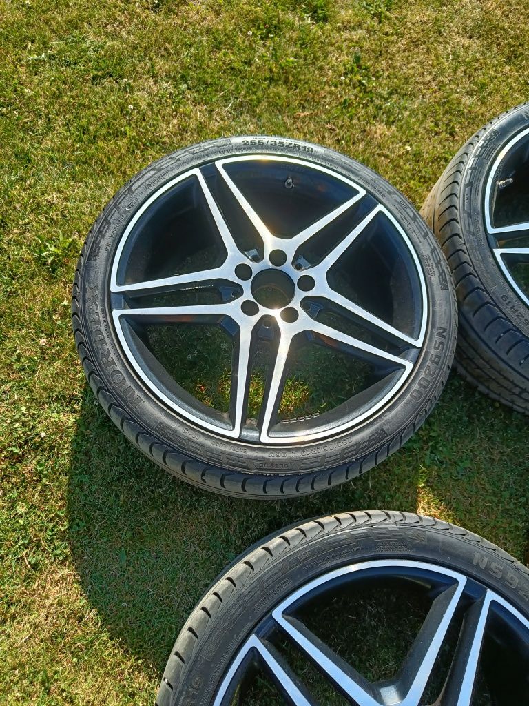 Felgi 19" 5x112 Mercedes-Benz E-Klasse  Mythos Black Diamond.
19"