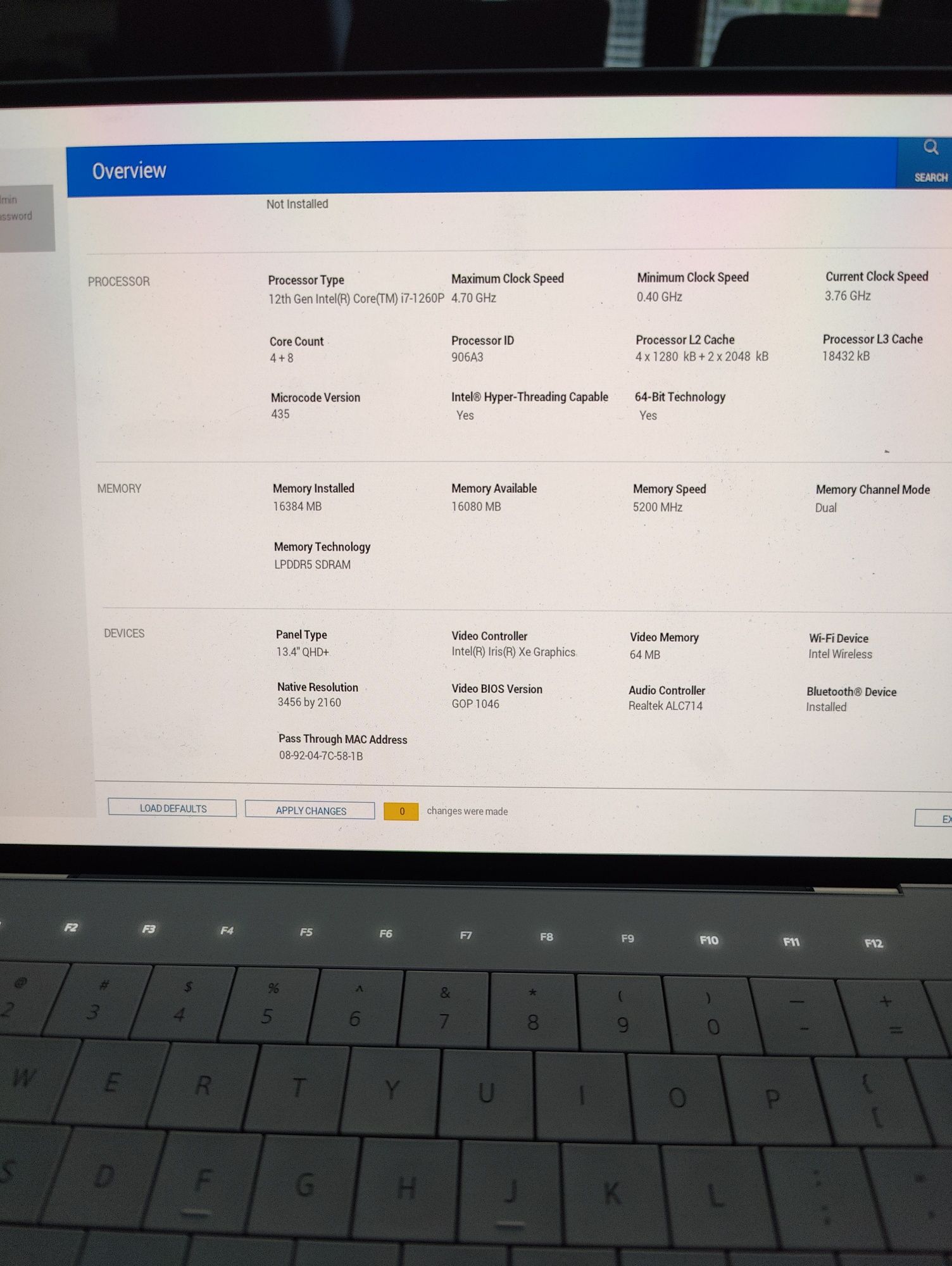DELL XPS 13 Plus 9320 OLED 3,5k i7-1260P 16GB 1TB