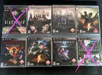 Lote completo de 8 Resident Evil para PS3 (Versão Japonesa - RARO)