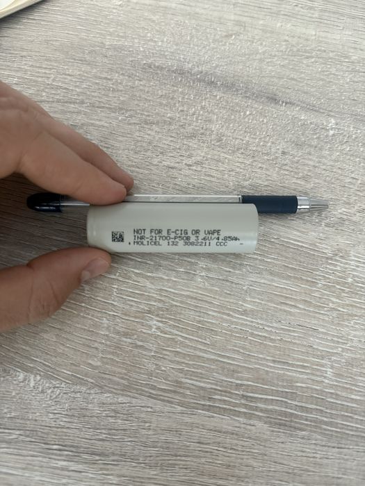 Акумулятор INR21700 Molicel 5000 mAh