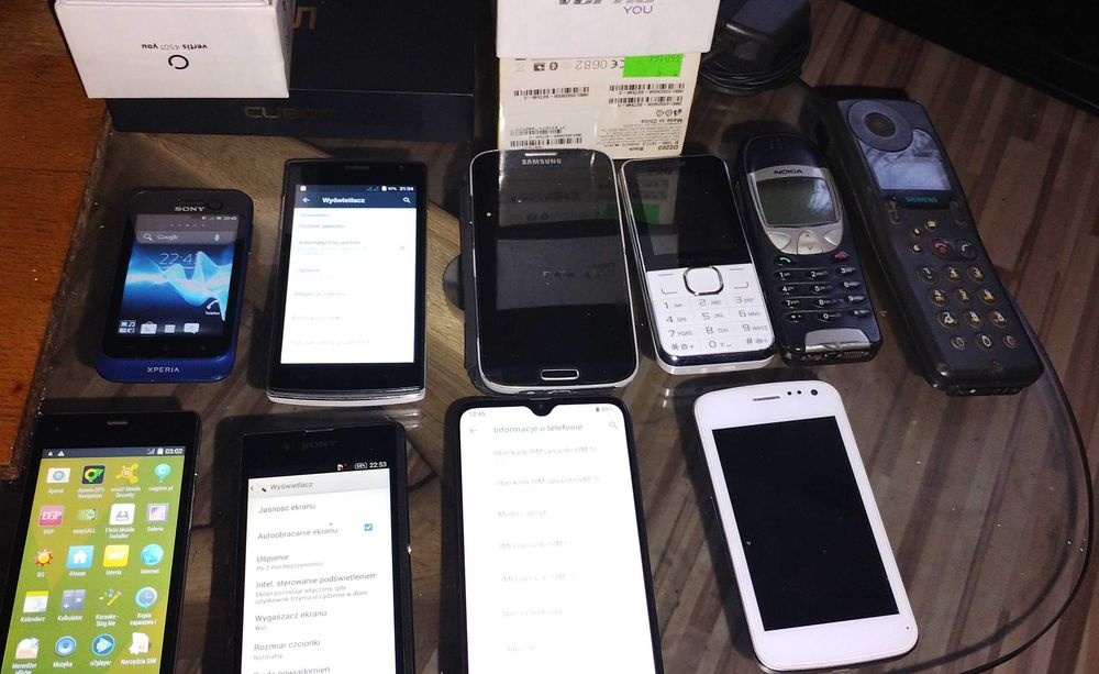 Smartfony i telefony komórkowe Smartfon Telefon